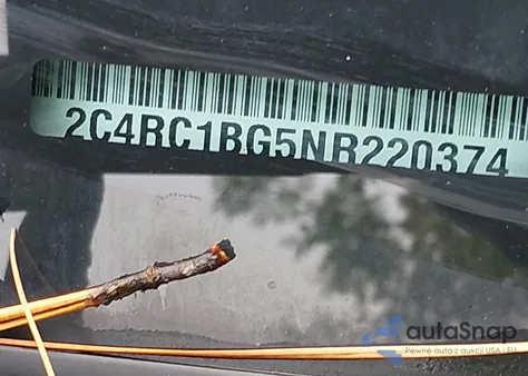 2022 Chrysler Pacifica Touring L из США, поврежденный, VIN 2C4RC1BG5NR220374